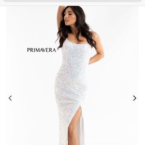 Brand New Primavera Couture Ivory Prom/Ball Gown